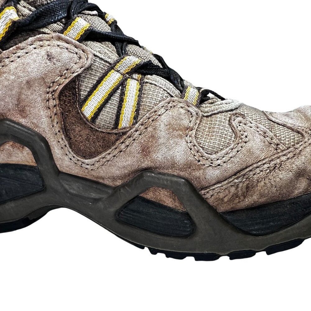 Lowa Mens Renegade Mid Hiking Boots Size 7 EU 38 Brown Vibram Goretex - Picture 15 of 16